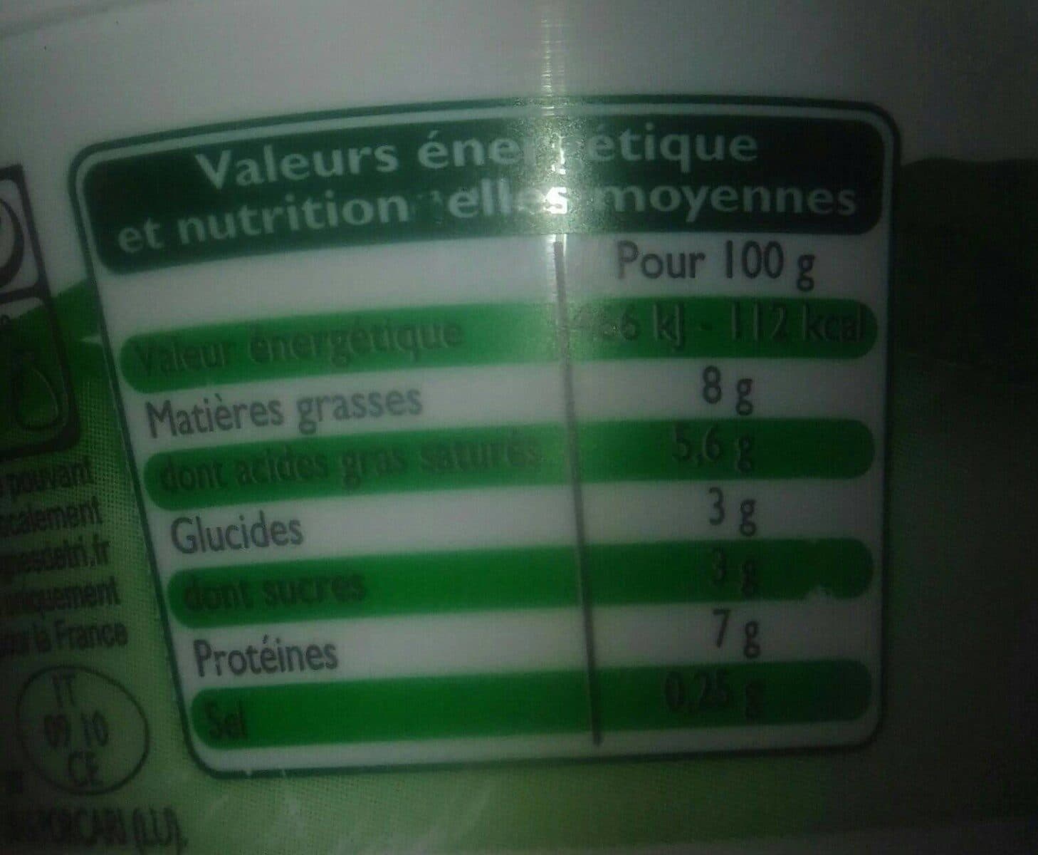 Leader Price Ricotta recette italienne packshot