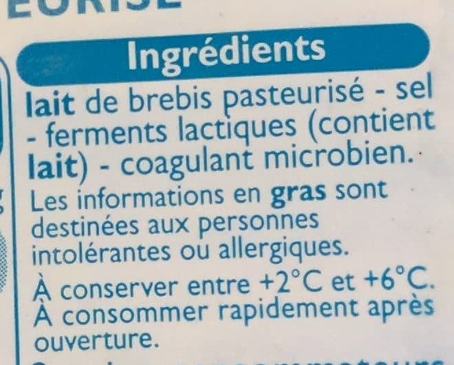 Leader Price Fromages de brebis packshot