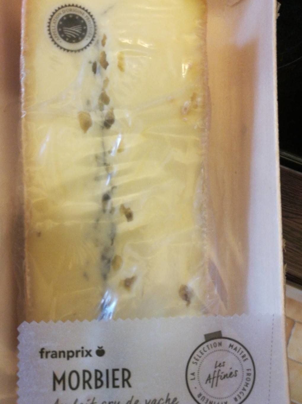 Franprix Morbier au lait cru de vache packshot