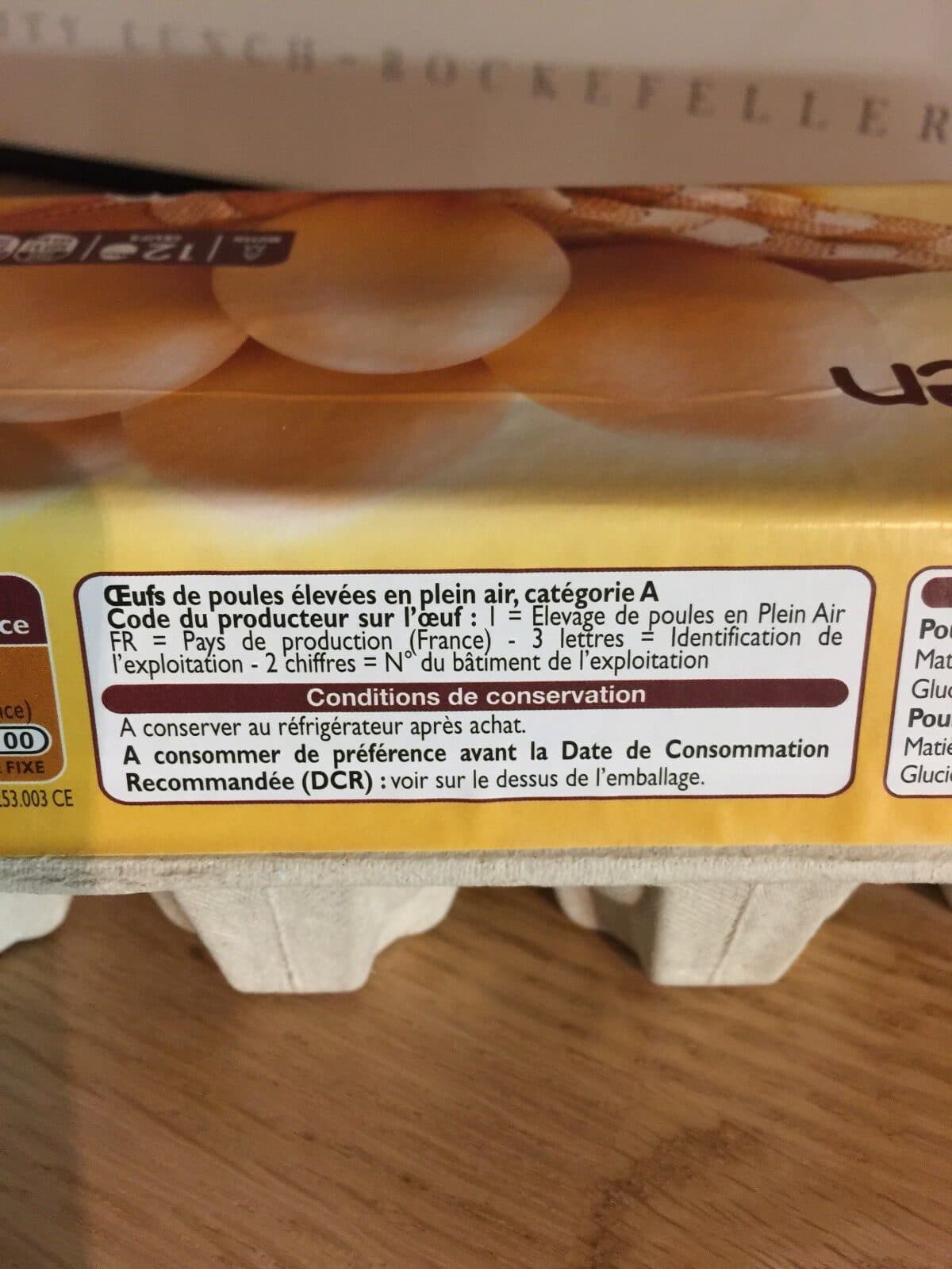 Leader Price Œufs de poules élevées en plein air (x 12)Moyen Leader Price packshot