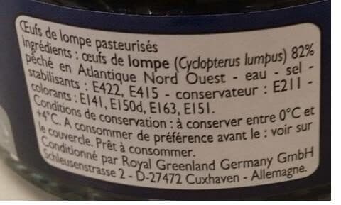 Leader Price Oeufs De Lompes packshot