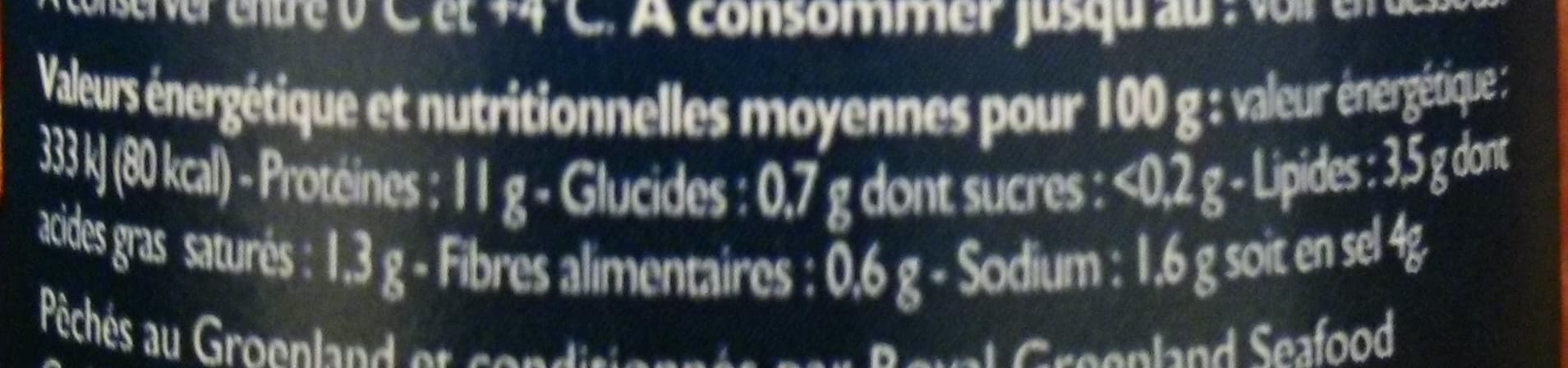 Leader Price Œufs de Lompes Rouges packshot