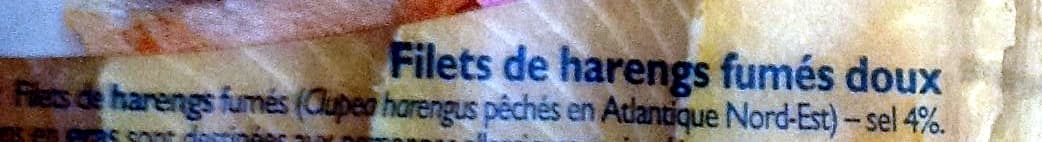 Leader Price Filets de harengs fumés doux packshot