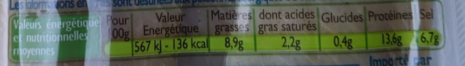 Leader Price Filets de harengs fumés au naturel packshot