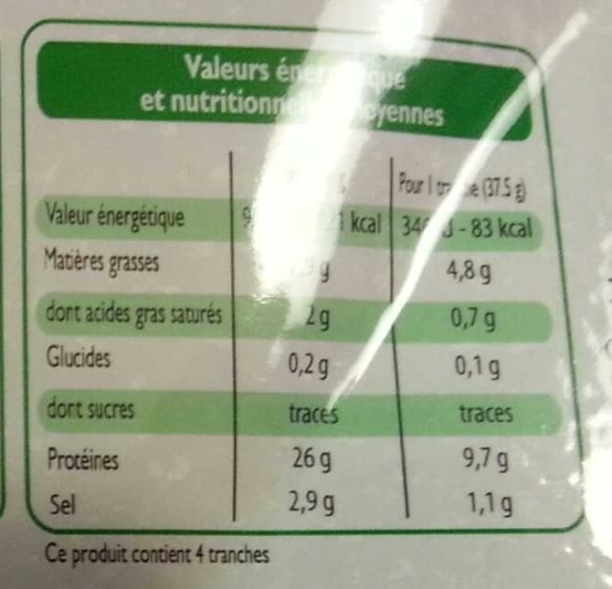 Leader Price Saumon fumé au bois de hêtre élevé en Ecosse packshot