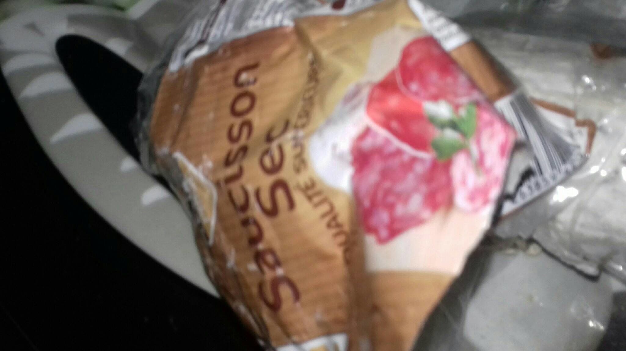 Leader Price Saucisson sec packshot