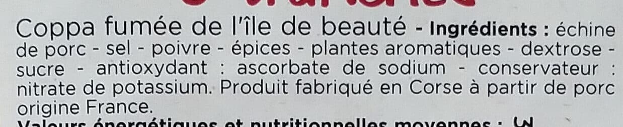 Franprix Coppa de l'île de Beauté packshot