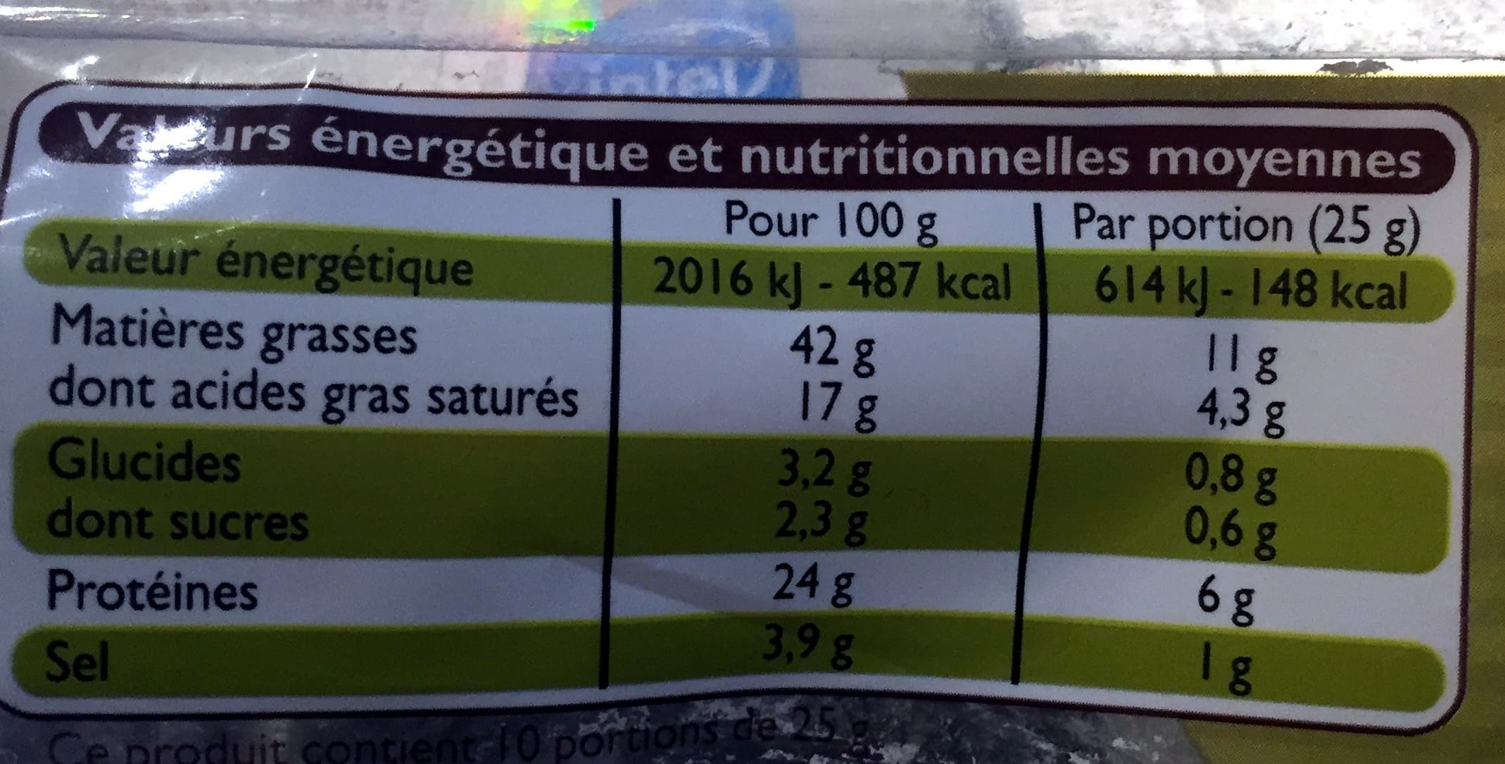 Leader Price Saucisse sèche aux noisettes packshot