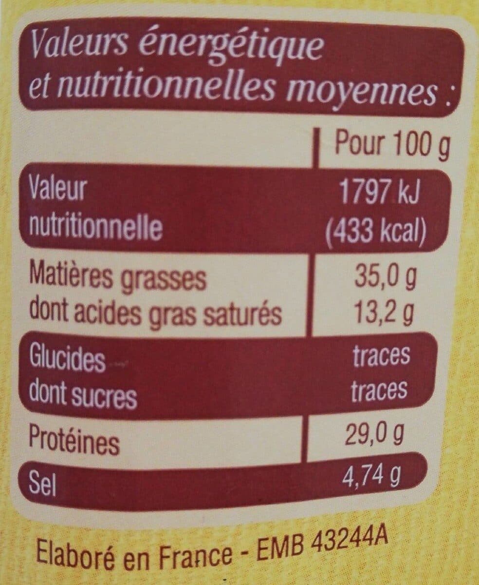 Leader Price Saucisse Sèche D'auvergne packshot