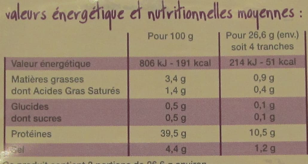 Marché Franprix Viande des Grisons packshot