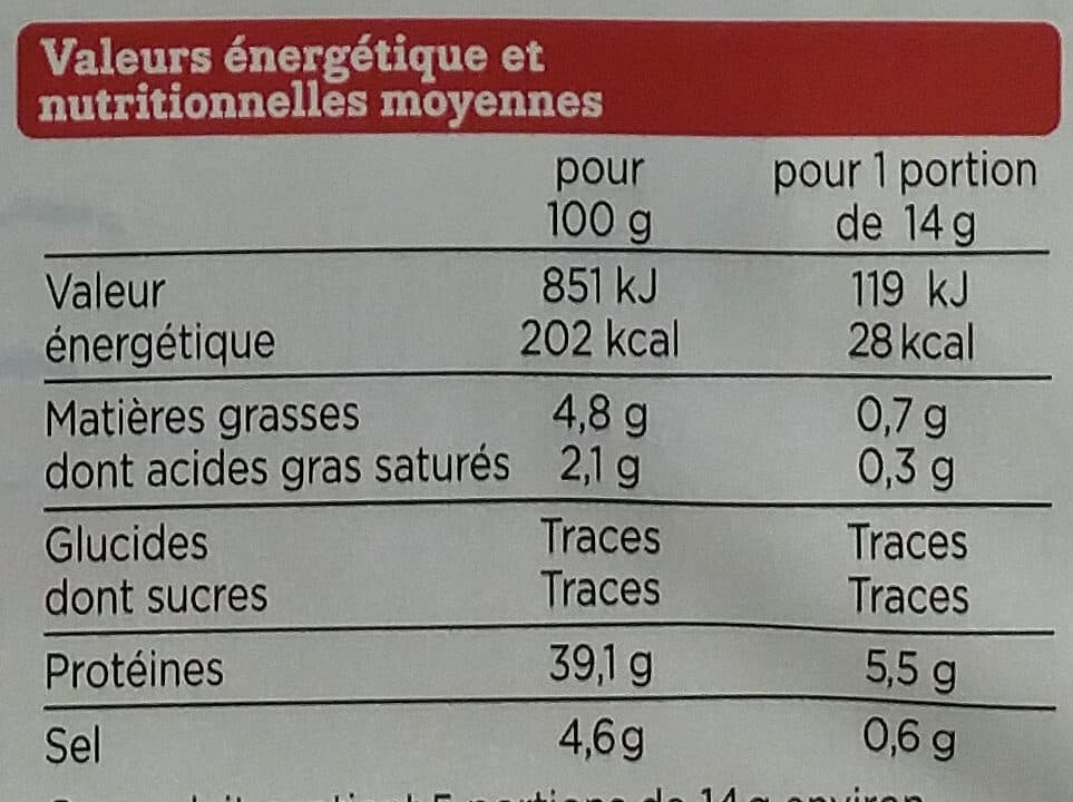 Franprix Viande des grisons packshot
