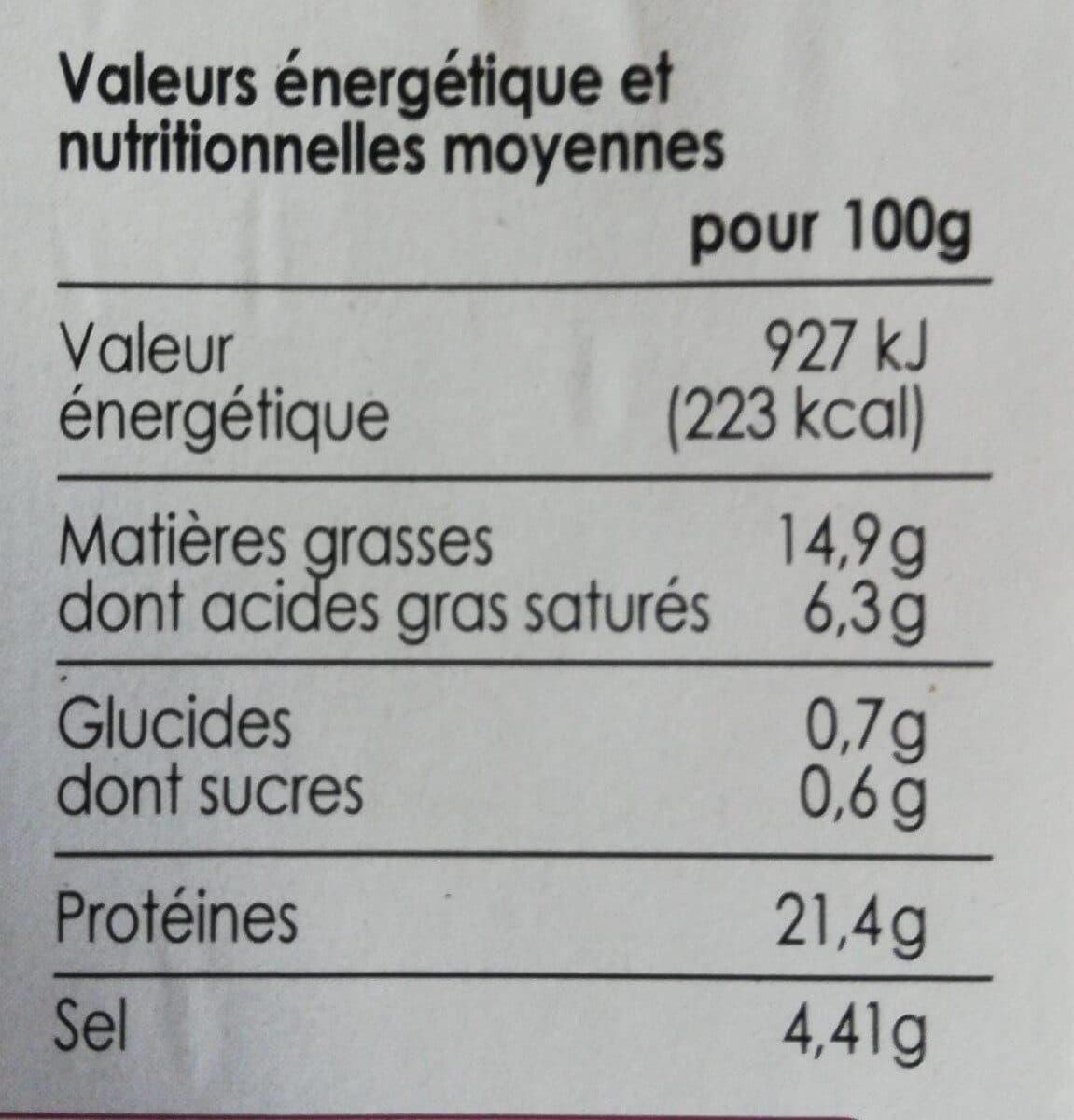Charcupac Jambon Cru packshot