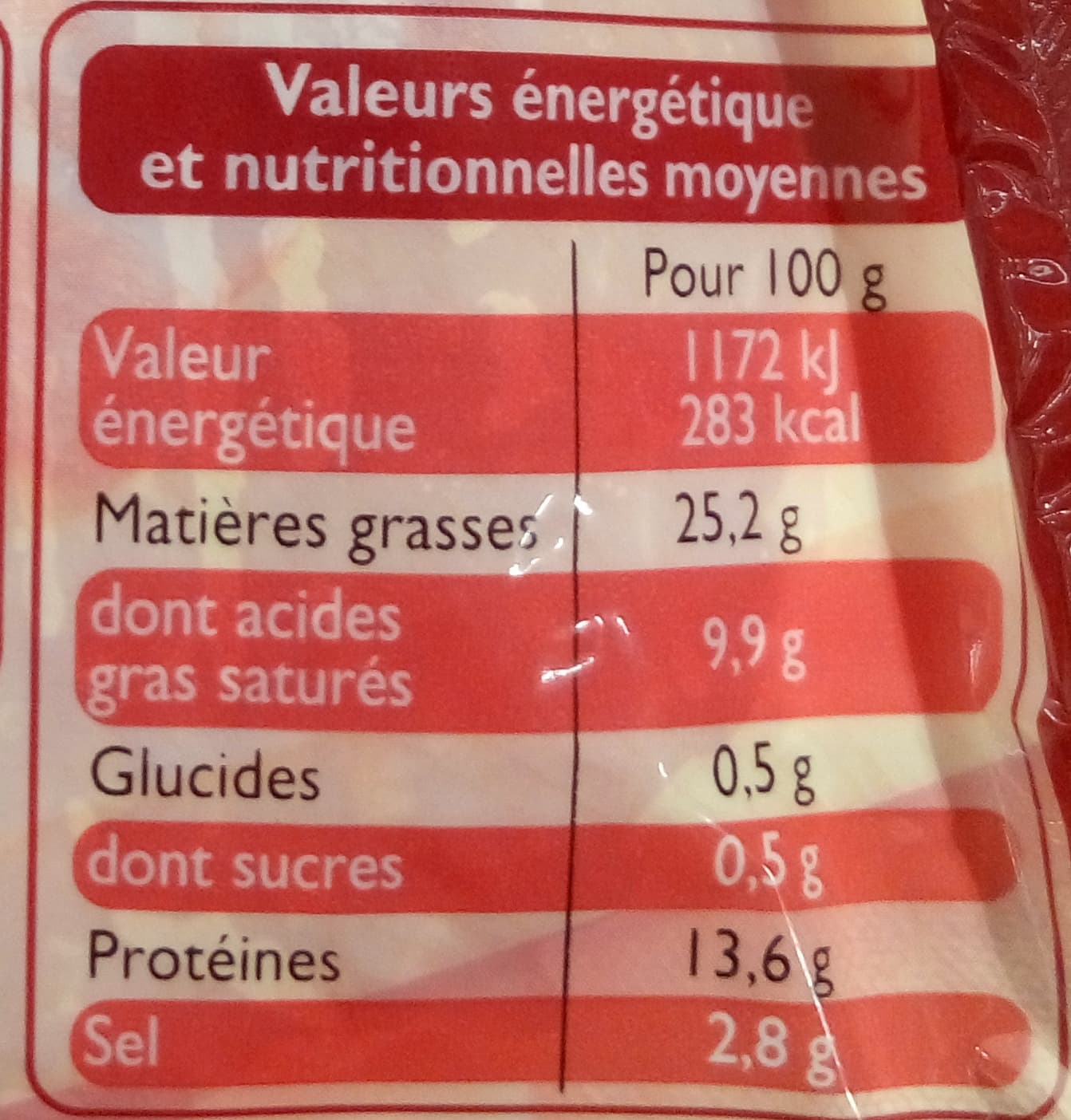 Leader Price Poitrine Fumée packshot