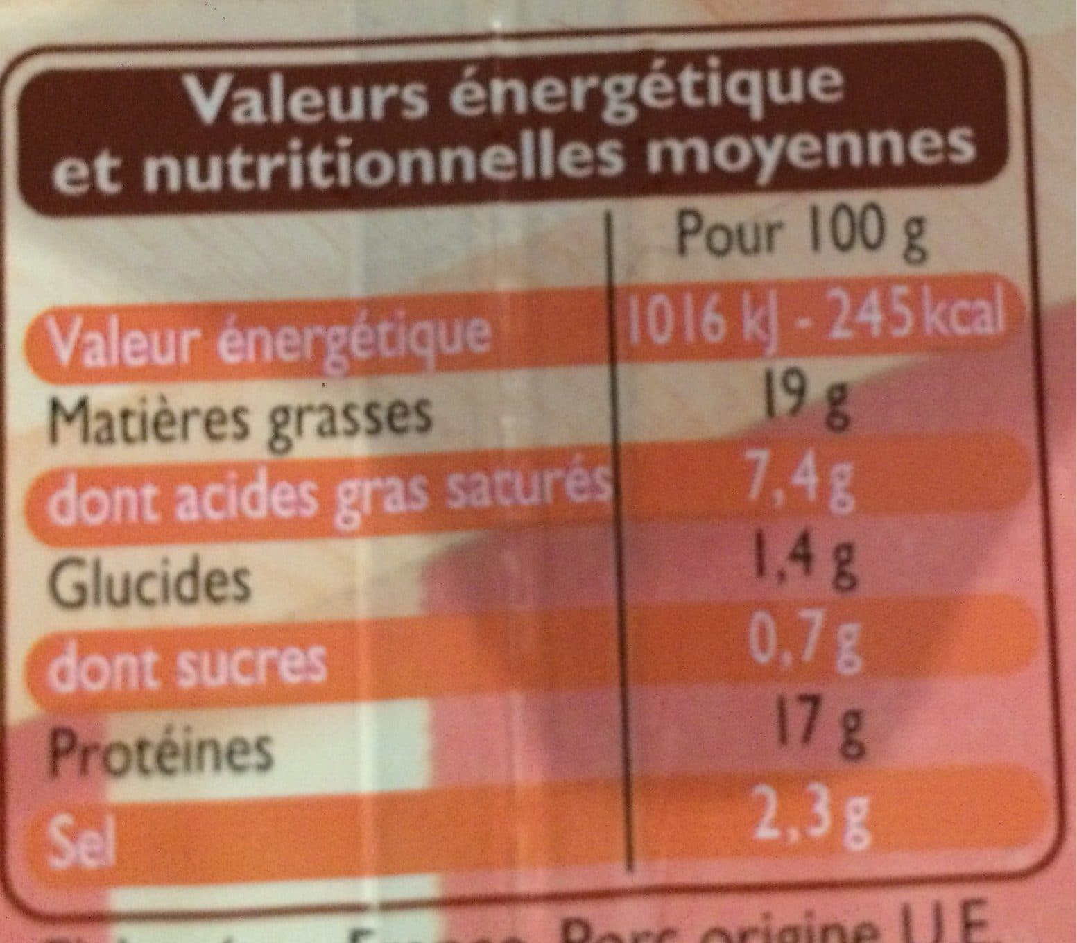 Leader Price Allumettes fumées packshot