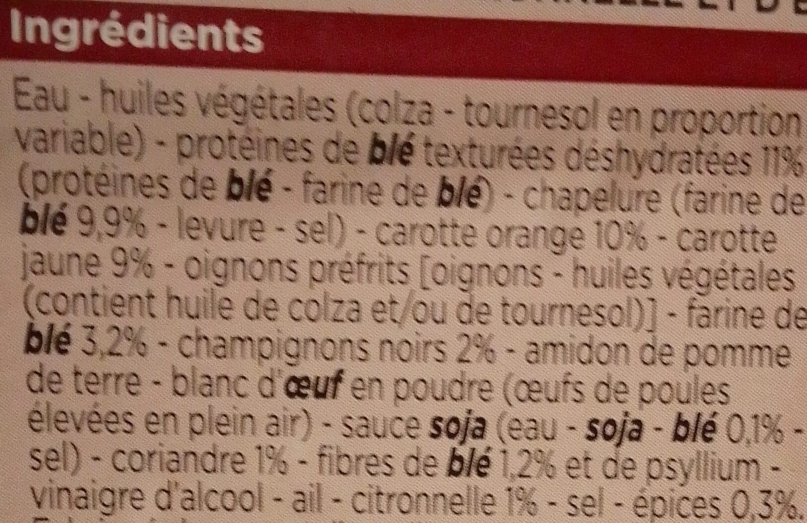 Franprix Boulettes à la thaïlandaise packshot