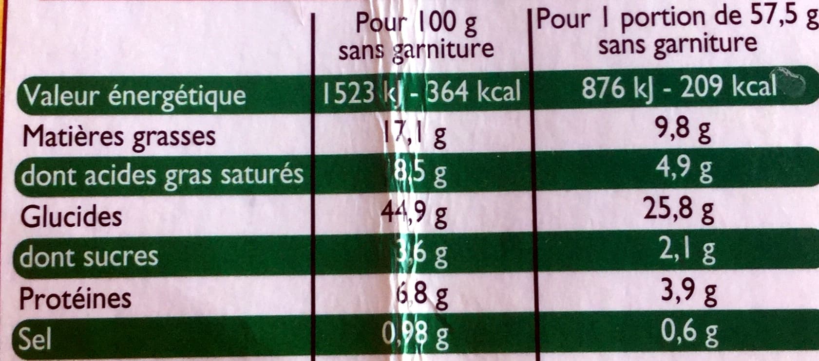 Leader Price Pâte à Pizza packshot