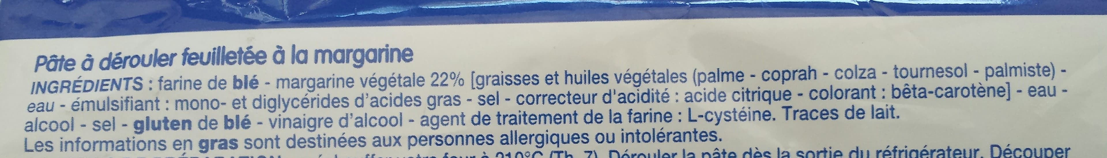 Leader Price Pate feuilletée packshot