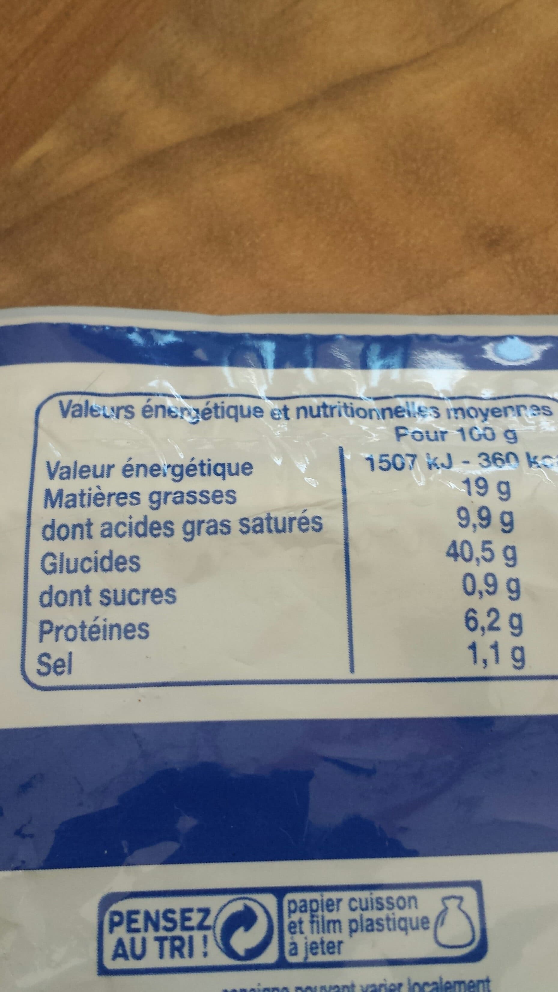 Leader Price Pate feuilletée packshot
