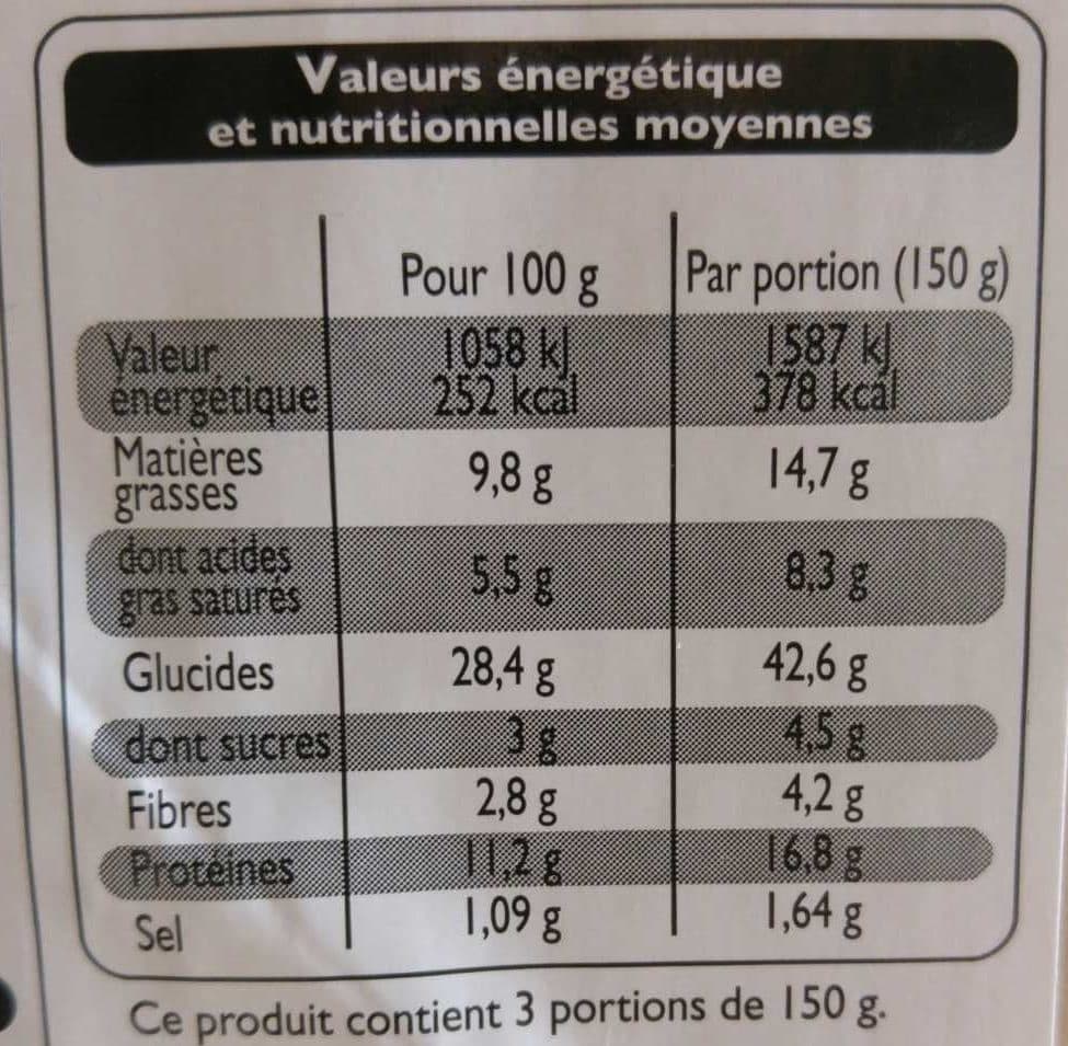 Leader Price Pizza 3 fromages packshot