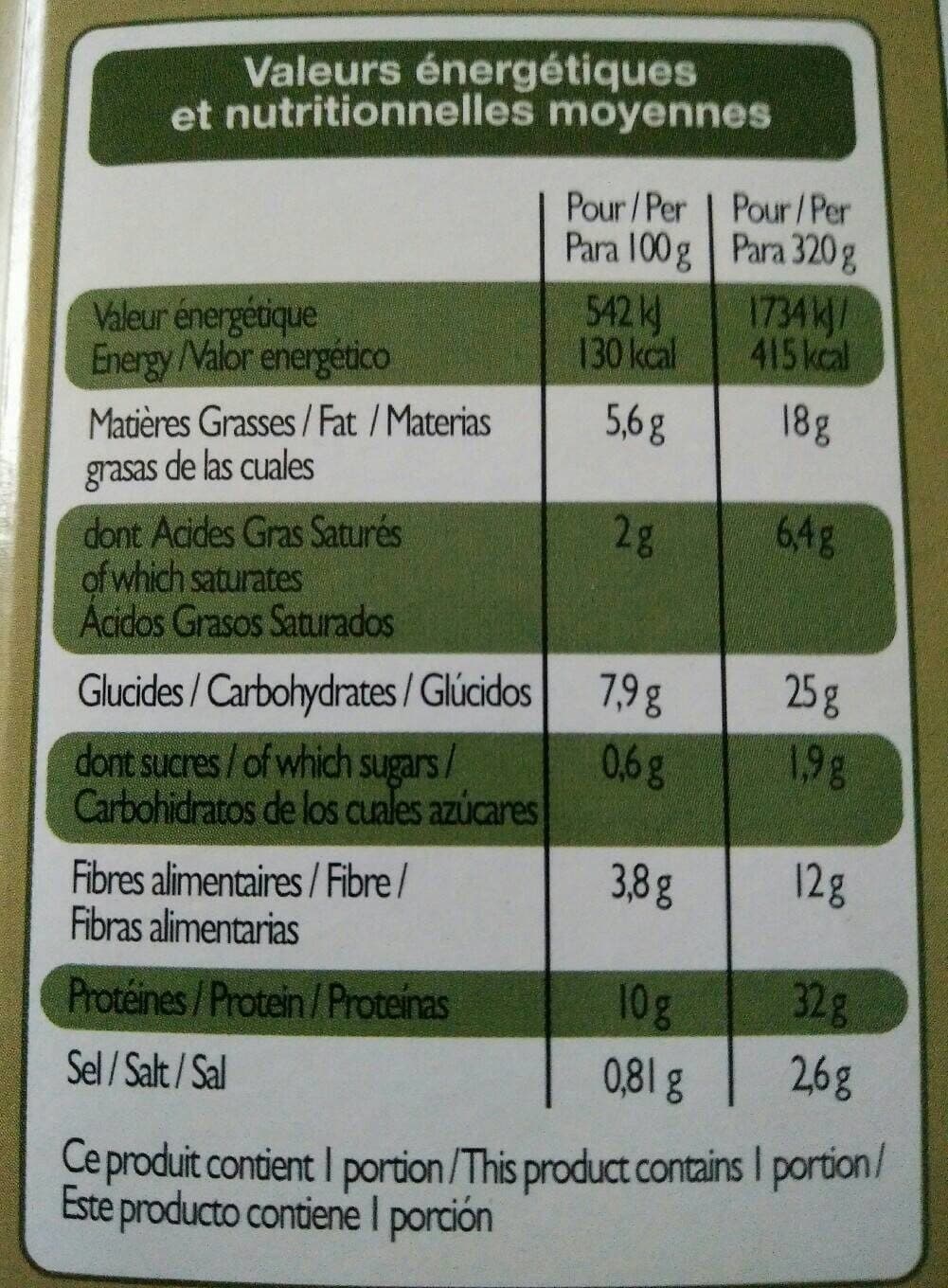 Leader Price Petit salé aux lentilles packshot