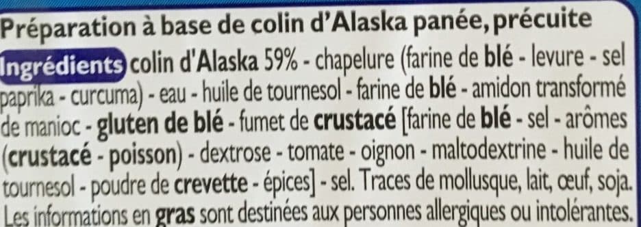 Leader Price Panés de Colin d'alaska packshot