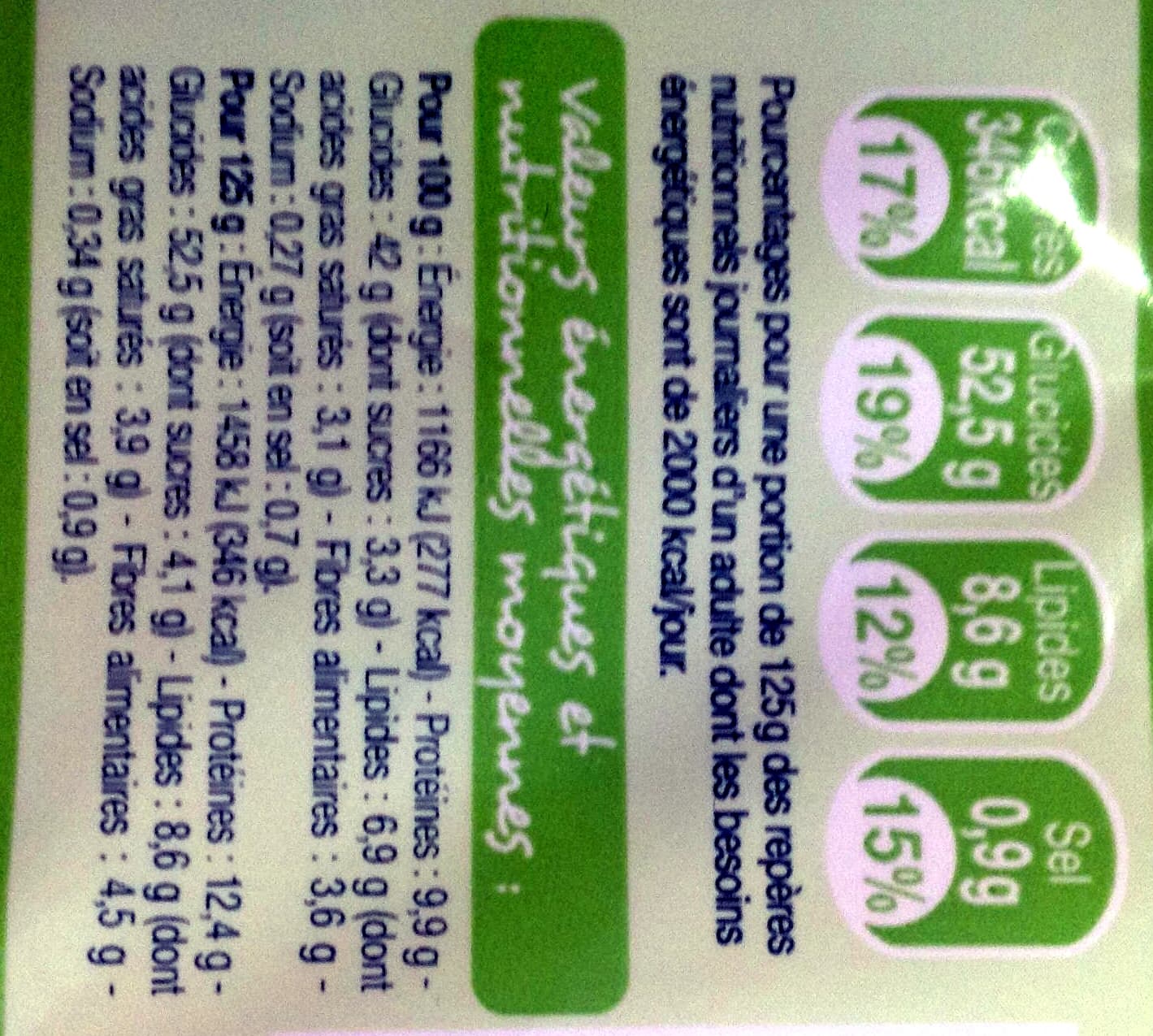 DLP (Distribution Leader Price) Ravioli 3 fromages Bio packshot