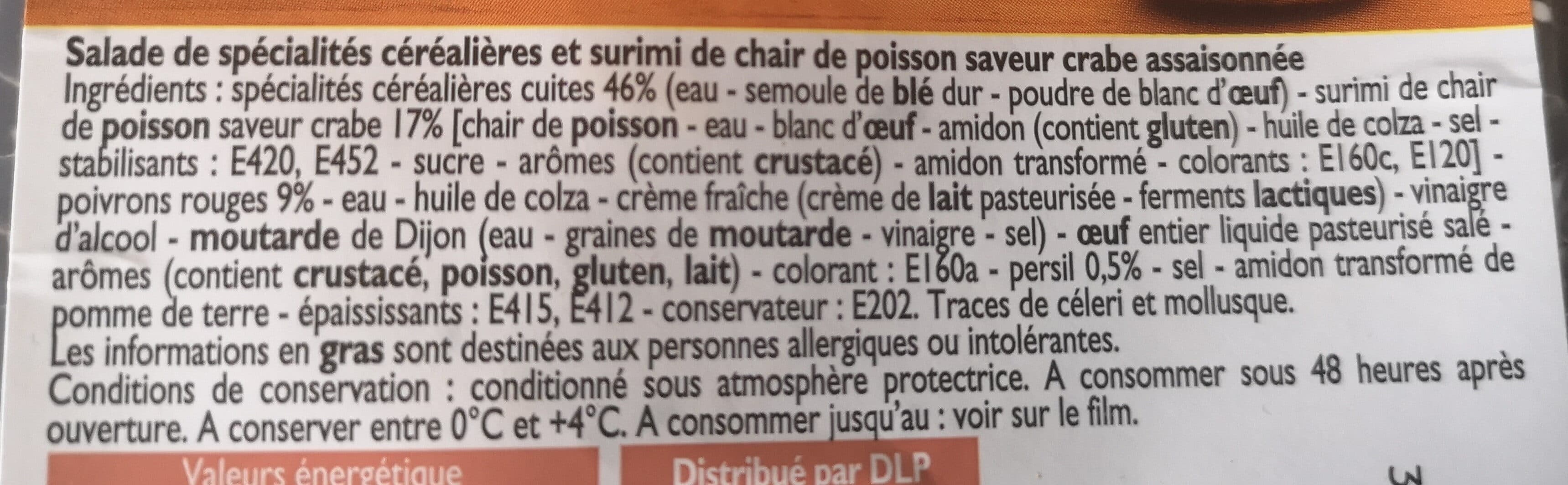 Leader Price Torti au surimi packshot