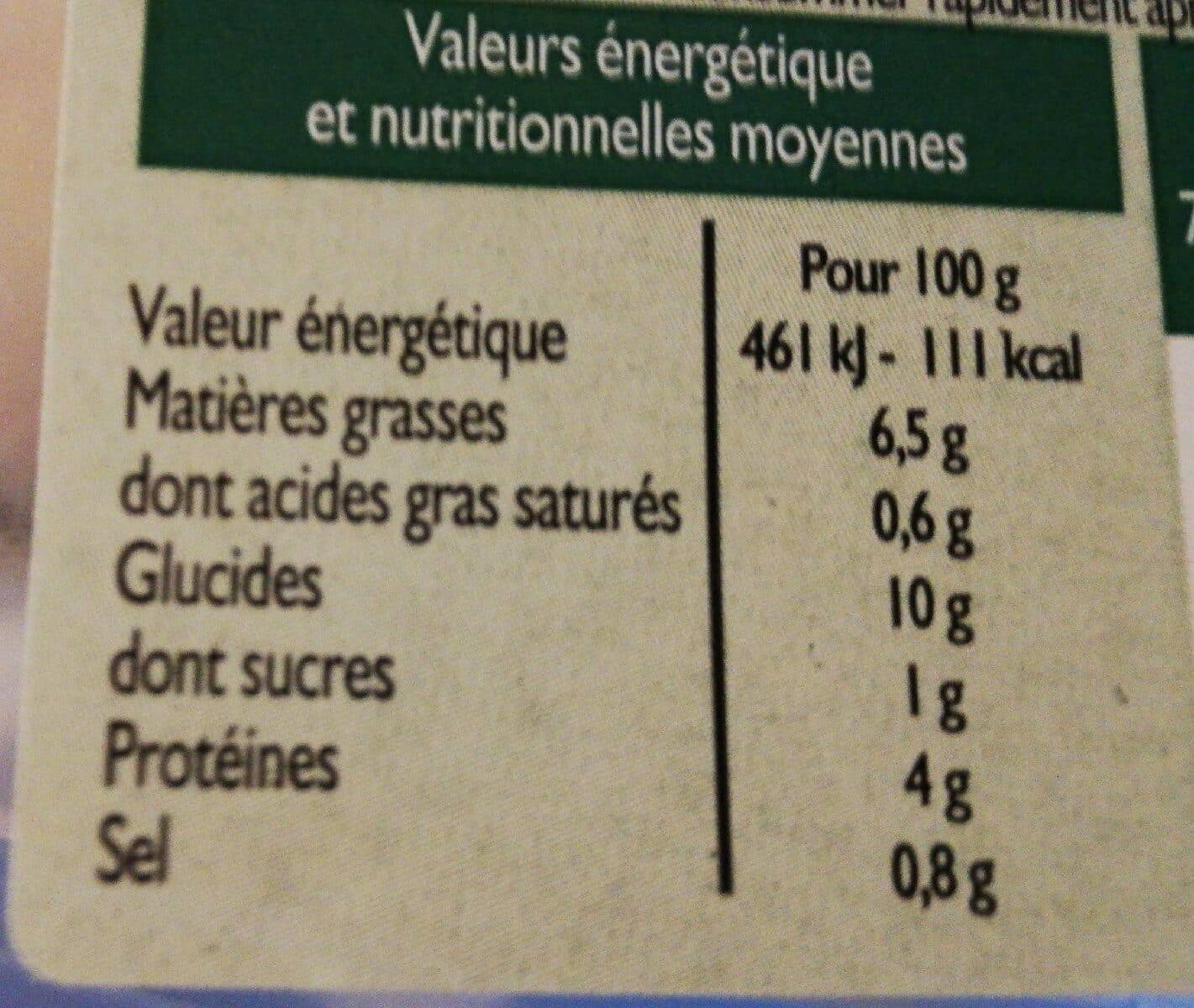 Leader Price Piémontaise au jambon packshot