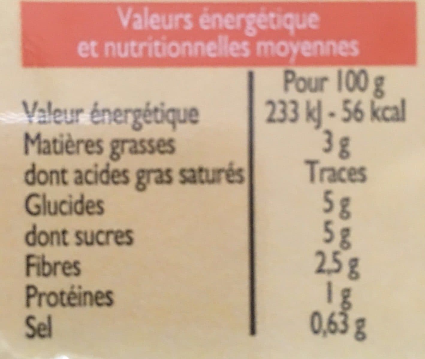 Leader Price Carottes râpées packshot