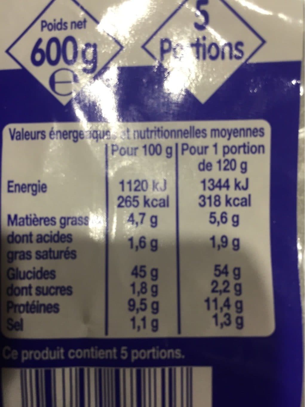 Leader Price Ravioli au boeuf aux oeufs frais Le prix gagnant packshot