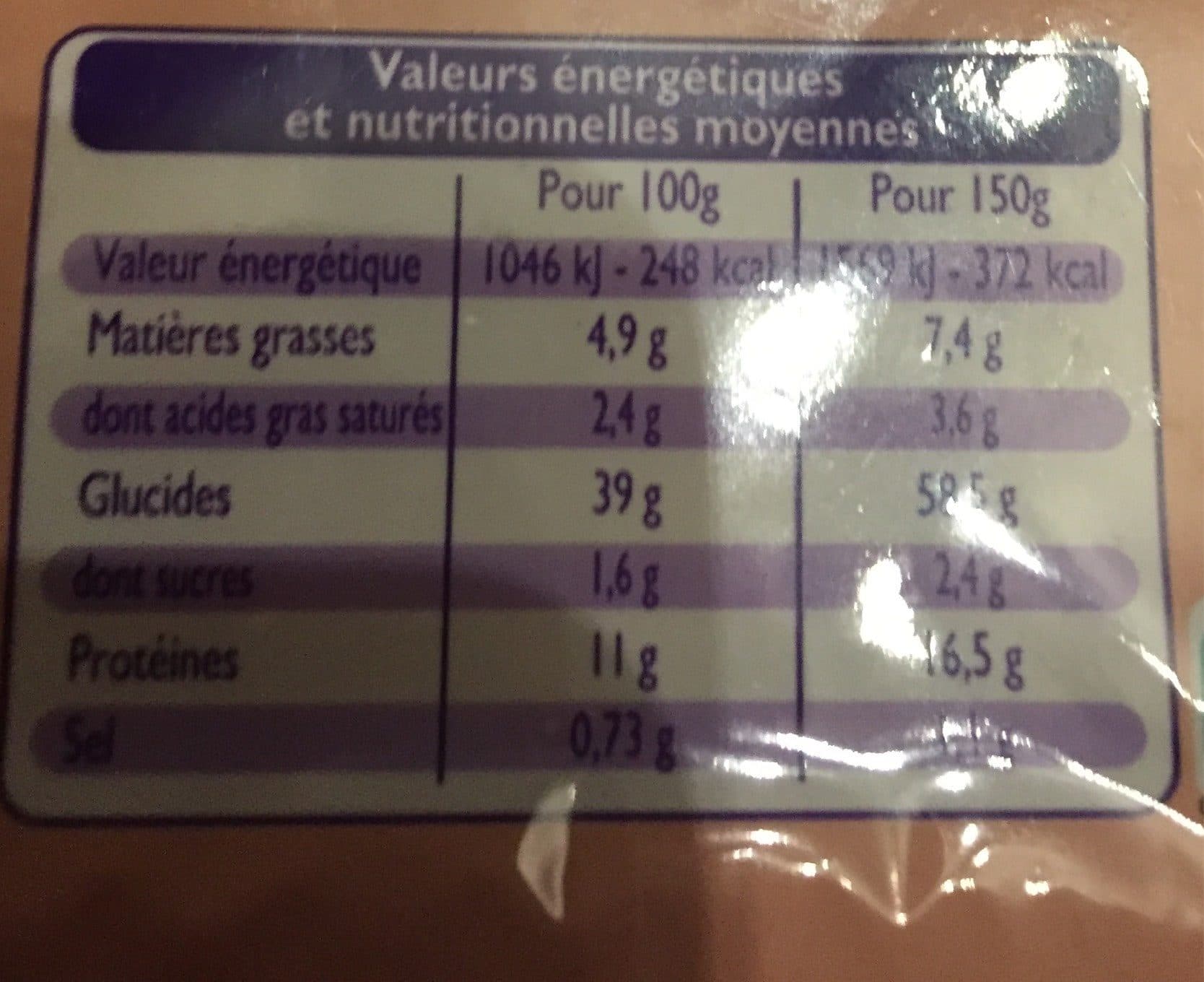 Leader Price Ravioli au jambon packshot