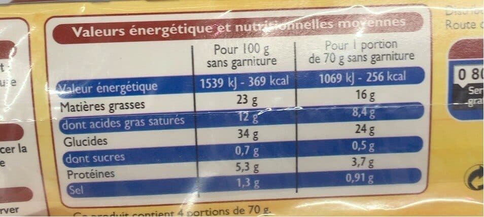 Leader Price Pâte feuilletée épaisse packshot