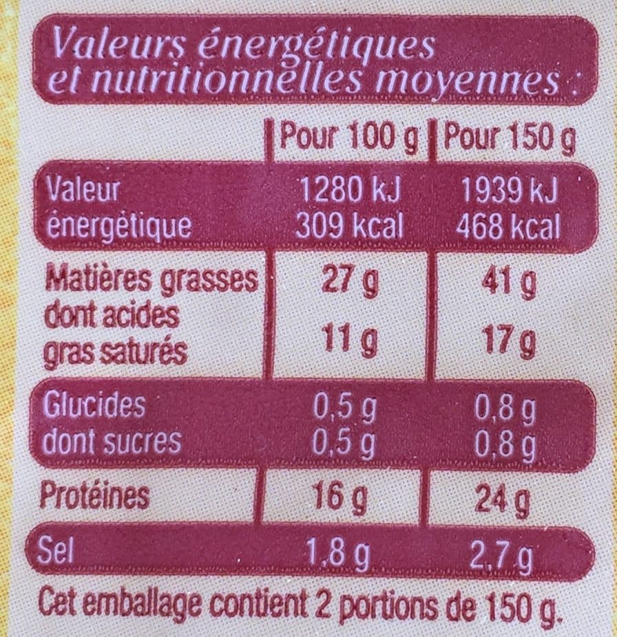 Leader Price Saucisse De Morteau packshot
