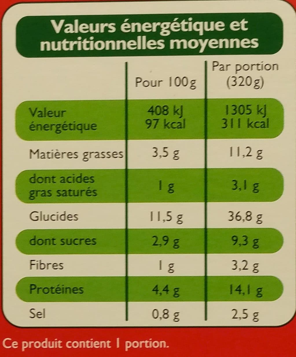 Leader Price Spaghetti Bolognaise packshot