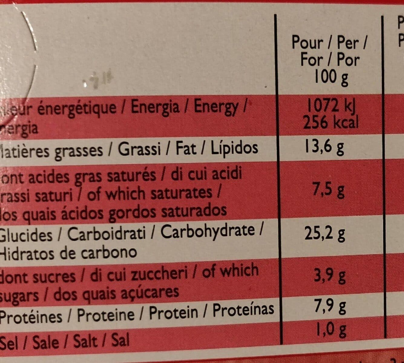 Leader Price Quiche Lorraine packshot