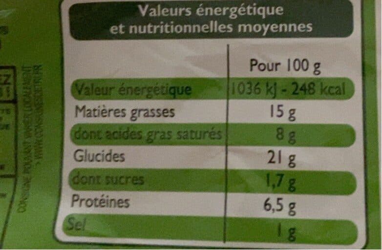 Leader Price Tarte aux Poireaux packshot