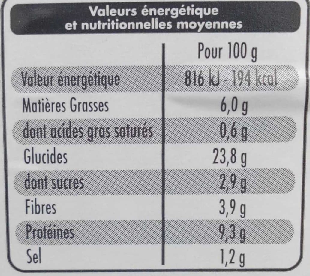 Leader Price Poulet rôti crudités pain de mie au son packshot