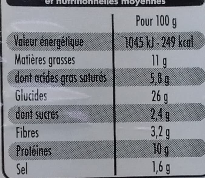 Leader Price Jambon Beurre packshot