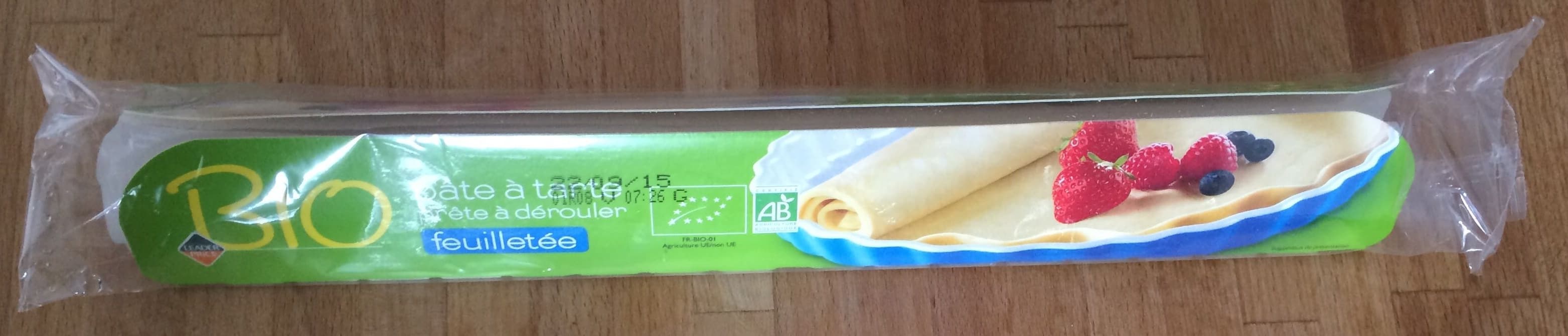 Leader Price Pâte à tarte feuilletée packshot