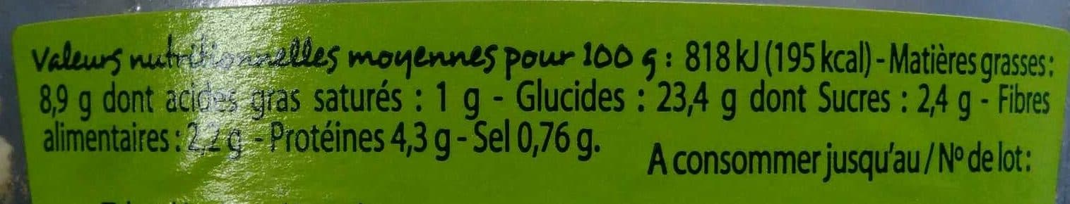 Leader Price Taboulé Oriental packshot