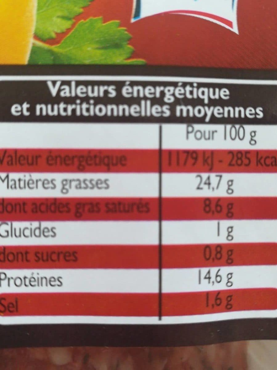 Open Food Facts Farce à légumes packshot
