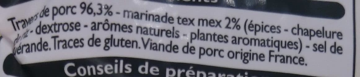Leader Price Les Grignot - Mini Travers de Porc Tex Mex packshot