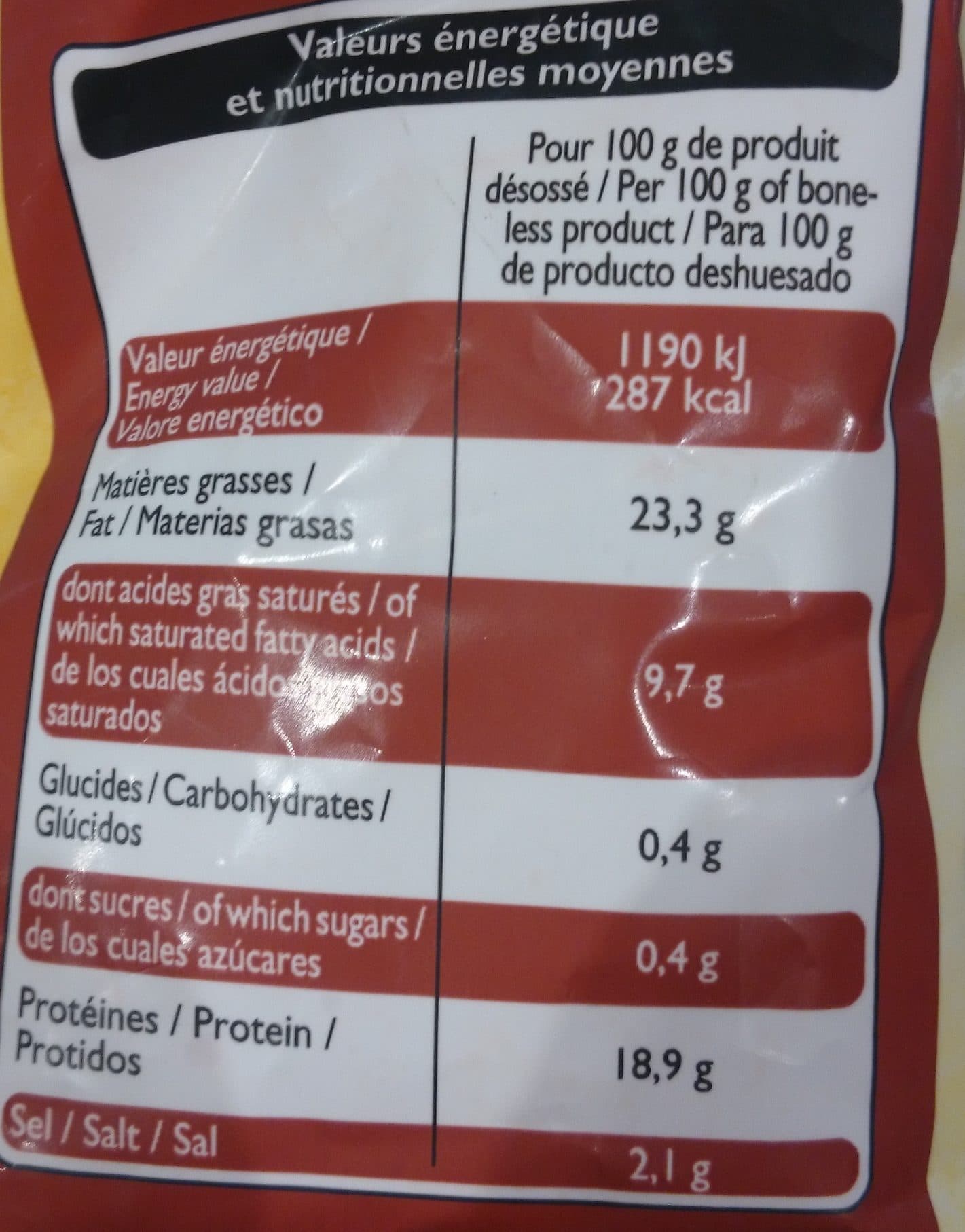 Leader Price Les Grignot - Mini Travers de Porc Tex Mex packshot