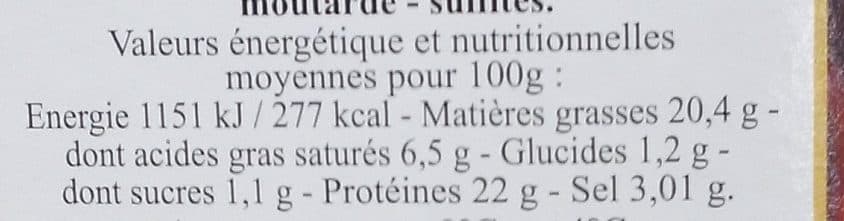 Leader Price Filet de Canard Fumé packshot