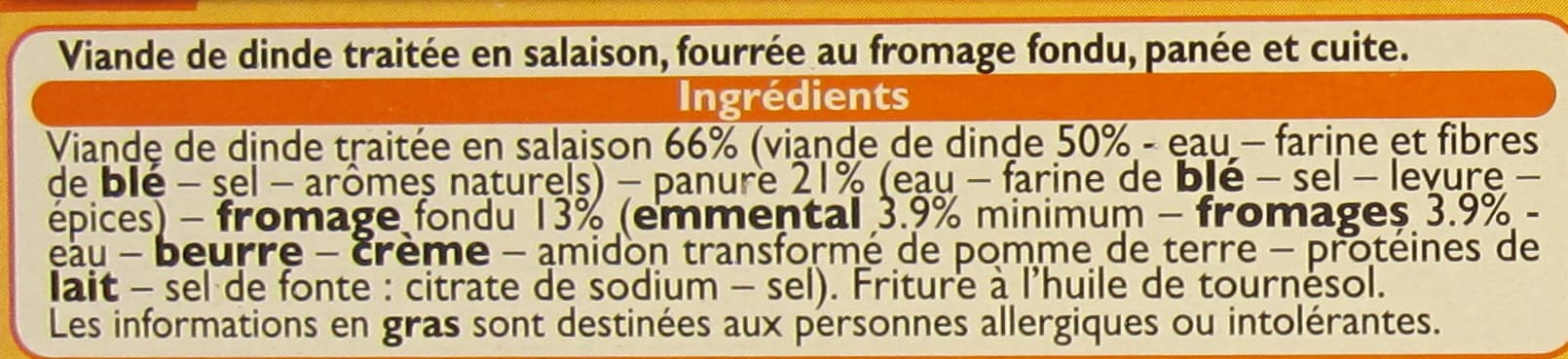 Leader Price Panés de Dinde Fromage packshot