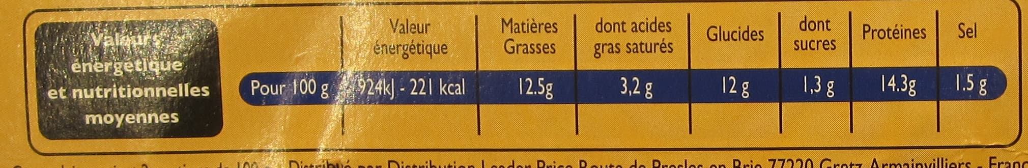 Leader Price Cordon Bleu de Dinde packshot
