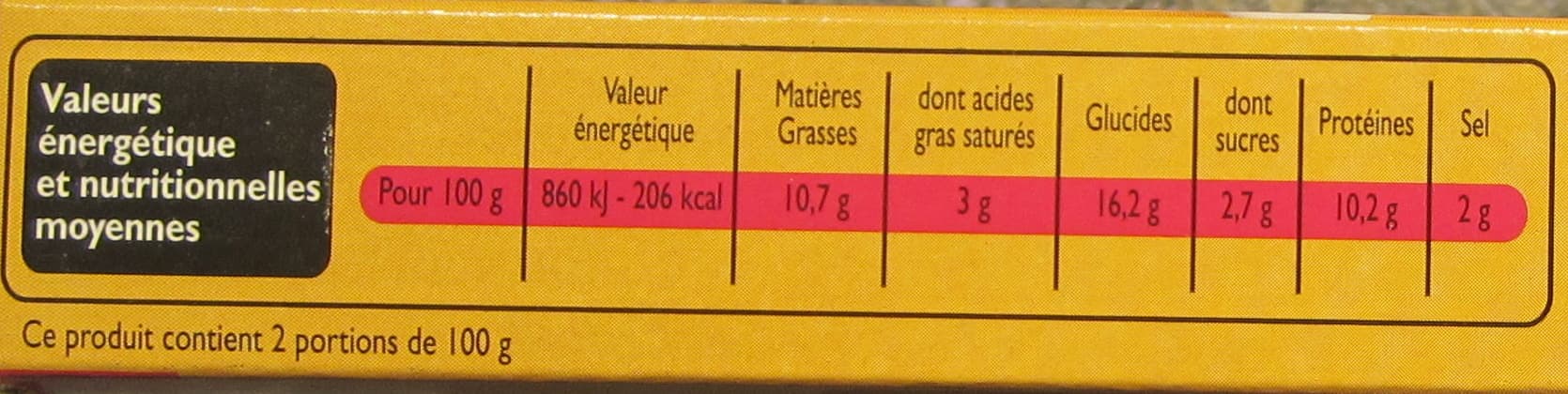 Leader Price Panés de Jambon de Dinde au Fromage packshot