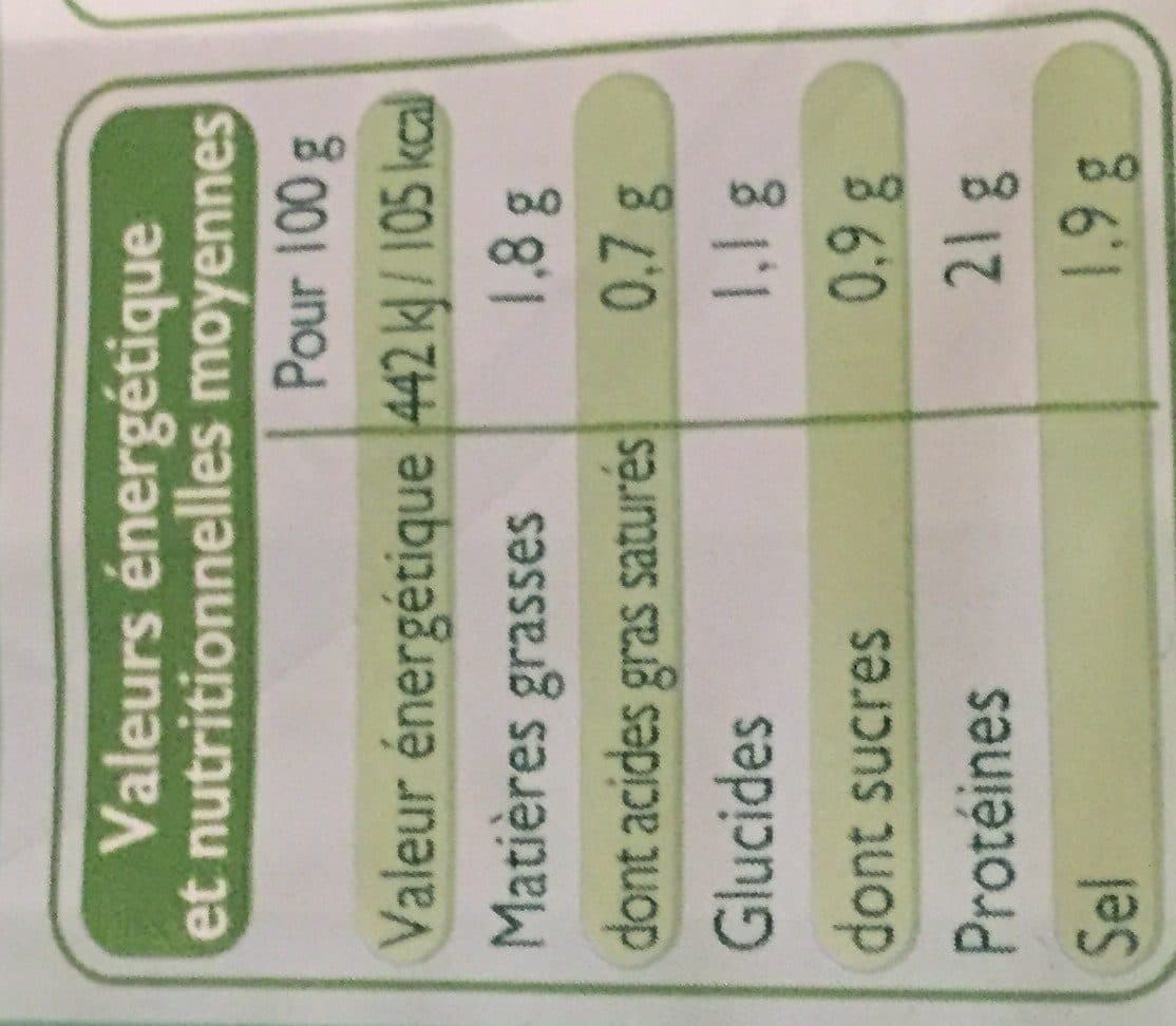 Leader Price Blanc de poulet packshot