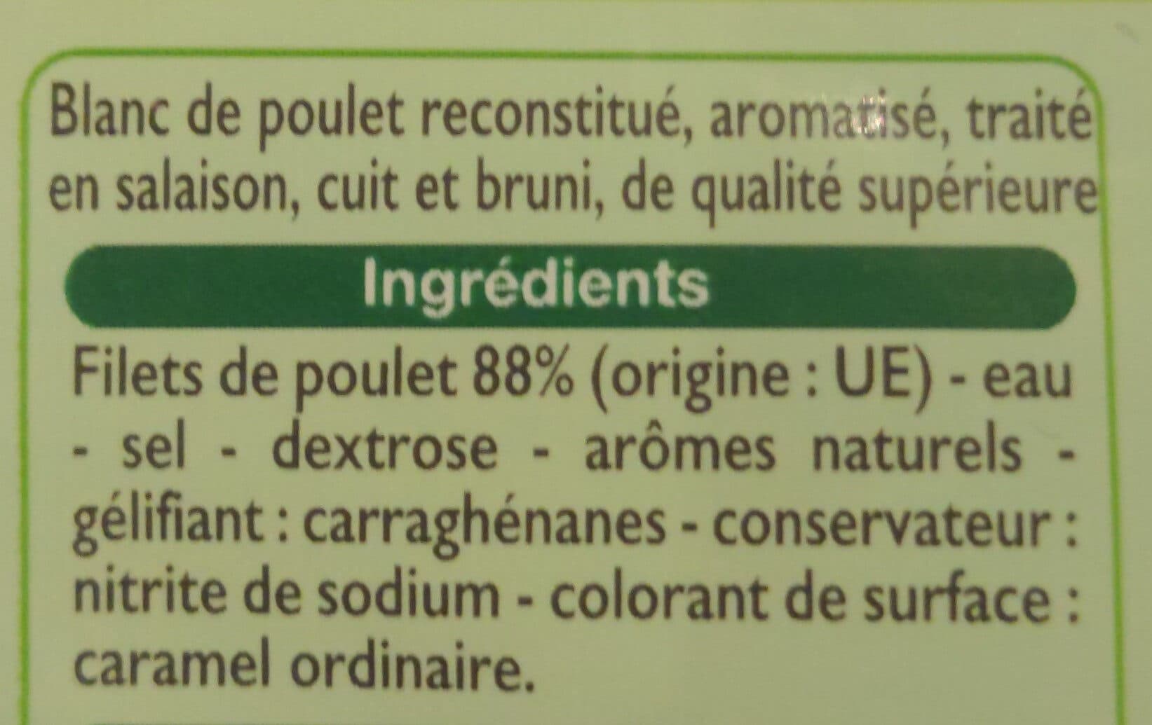 Leader Price Blanc de Poulet (4 Tranches) packshot