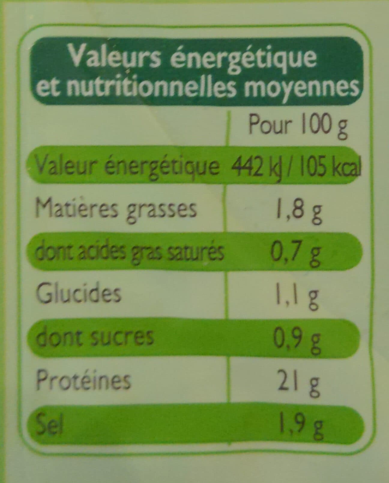 Leader Price Blanc de Poulet (4 Tranches) packshot